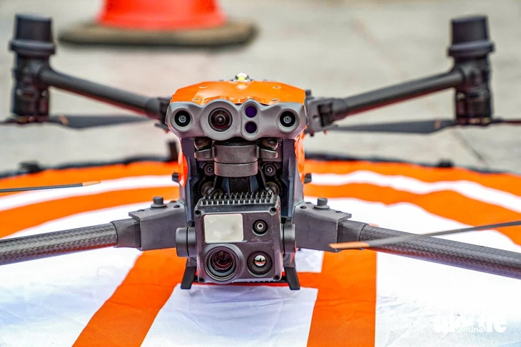 Công an Hà Nội thử nghiệm UAV giám sát an ninh trật tự từ trên không