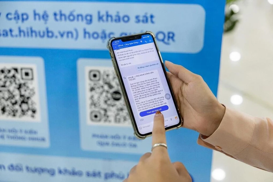 Cổng khảo sát người dân về 67 dịch vụ công ở Hà Nội Cổng khảo sát người dân về 67 dịch vụ công ở Hà Nội