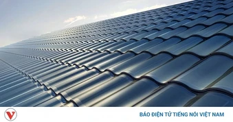 Công nghệ pin mặt trời uốn cong mở đường cho mái nhà phát điện