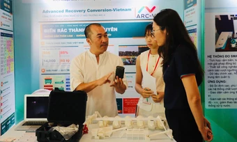 Công nghệ xử lý rác 'không đốt, không chôn lấp' tại Techmart HCM