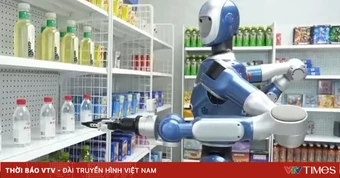 Cửa hàng robot hình người đầu tiên đi vào hoạt động tại Trung Quốc