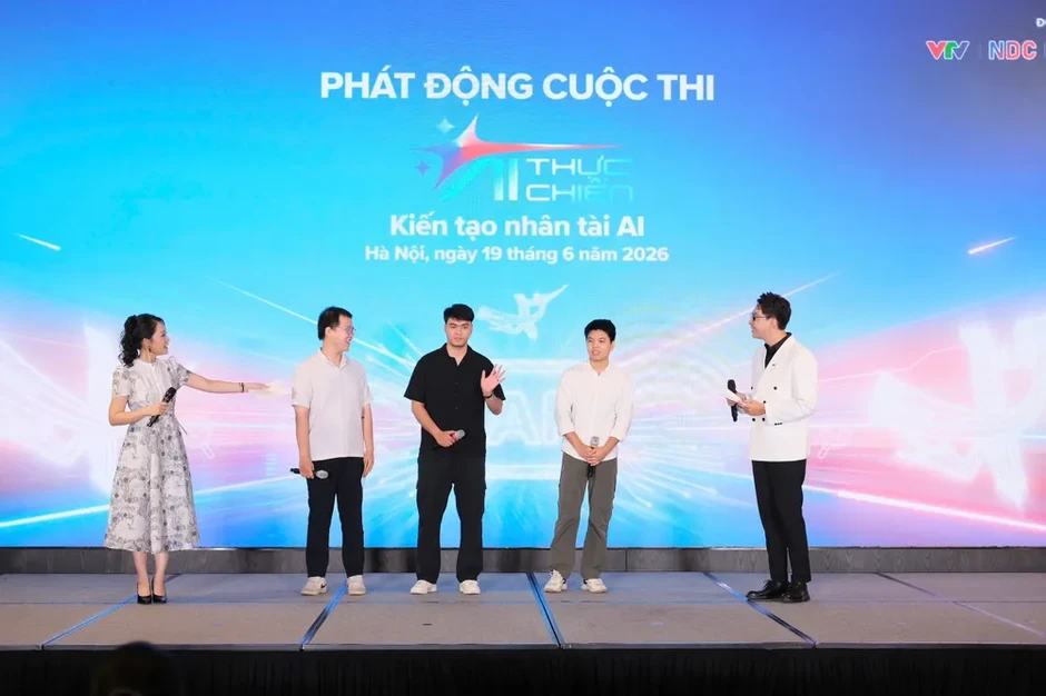 Cuộc thi “AI thực chiến" 2026 có giá trị giải thưởng khủng Cuộc thi “AI thực chiến" 2026 có giá trị giải thưởng khủng