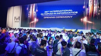 Cuộc thi Olympic Tin học quốc tế lần đầu tiên được tổ chức tại Uzbekistan