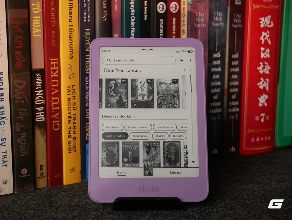 Đánh giá chi tiết Kindle 2026: Chiếc Kindle nhỏ gọn có chất lượng hoàn thiện tốt, nhưng vẫn chưa có đèn vàng! Đánh giá chi tiết Kindle 2026: Chiếc Kindle nhỏ gọn có chất lượng hoàn thiện tốt, nhưng vẫn chưa có đèn vàng!