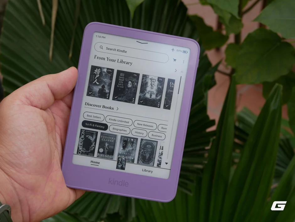 Đánh giá chi tiết Kindle 2026: Chiếc Kindle nhỏ gọn có chất lượng hoàn thiện tốt, nhưng vẫn chưa có đèn vàng! Đánh giá chi tiết Kindle 2026: Chiếc Kindle nhỏ gọn có chất lượng hoàn thiện tốt, nhưng vẫn chưa có đèn vàng!