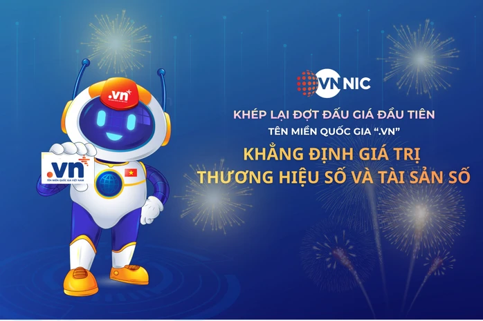 Đấu giá tên miền ".vn" lần đầu, giá cao nhất lên tới 1,584 tỉ đồng Đấu giá tên miền ".vn" lần đầu, giá cao nhất lên tới 1,584 tỉ đồng