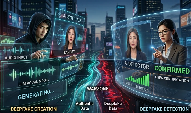 Deepfake lan rộng, cuộc đua AI ‘lấy độc trị độc’ nóng lên