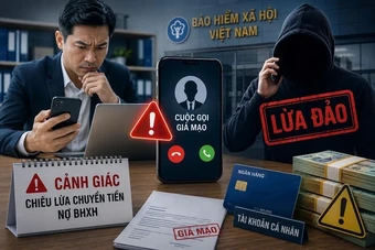 Doanh nghiệp cần xác minh thông tin trước khi chuyển tiền nợ bảo hiểm xã hội