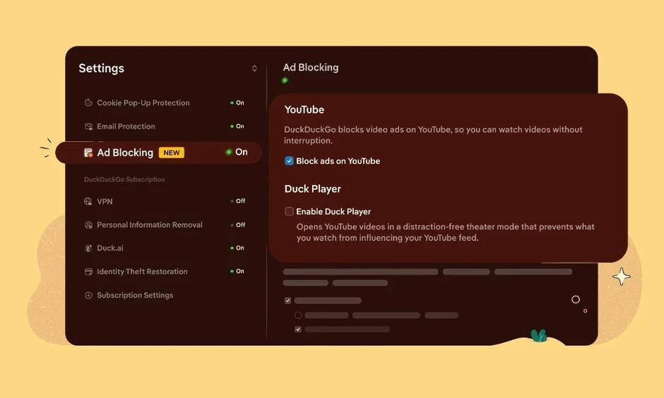 DuckDuckGo nâng cấp trình duyệt, chặn hầu hết quảng cáo YouTube DuckDuckGo nâng cấp trình duyệt, chặn hầu hết quảng cáo YouTube