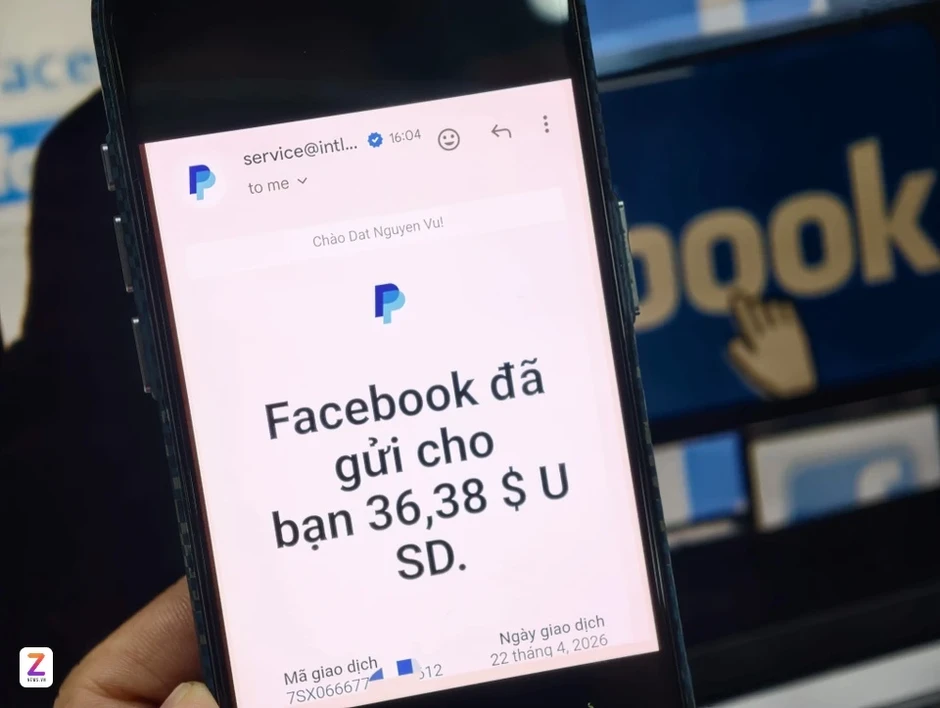 Facebook bắt đầu trả tiền cho người Việt Facebook bắt đầu trả tiền cho người Việt