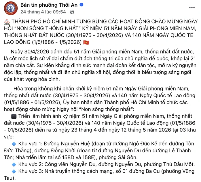 Fanpage công an tại TPHCM ngày càng hấp dẫn nhờ nội dung gần gũi và sáng tạo Fanpage công an tại TPHCM ngày càng hấp dẫn nhờ nội dung gần gũi và sáng tạo