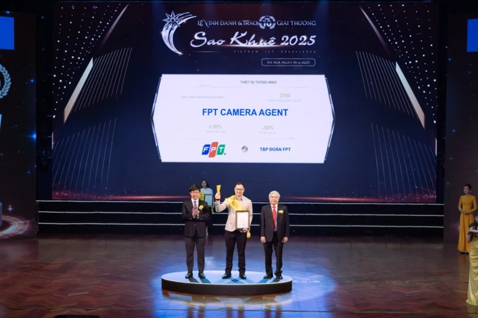 FPT Play, FPT Camera Agent, Bộ giám sát AI - IoT ghi dấu ấn vinh danh tại Sao Khuê FPT Play, FPT Camera Agent, Bộ giám sát AI - IoT ghi dấu ấn vinh danh tại Sao Khuê