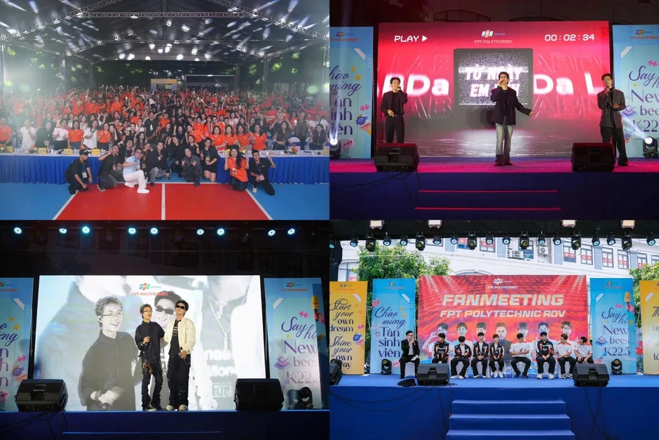 FPT Polytechnic đồng hành định hướng tương lai cho tân sinh viên FPT Polytechnic đồng hành định hướng tương lai cho tân sinh viên