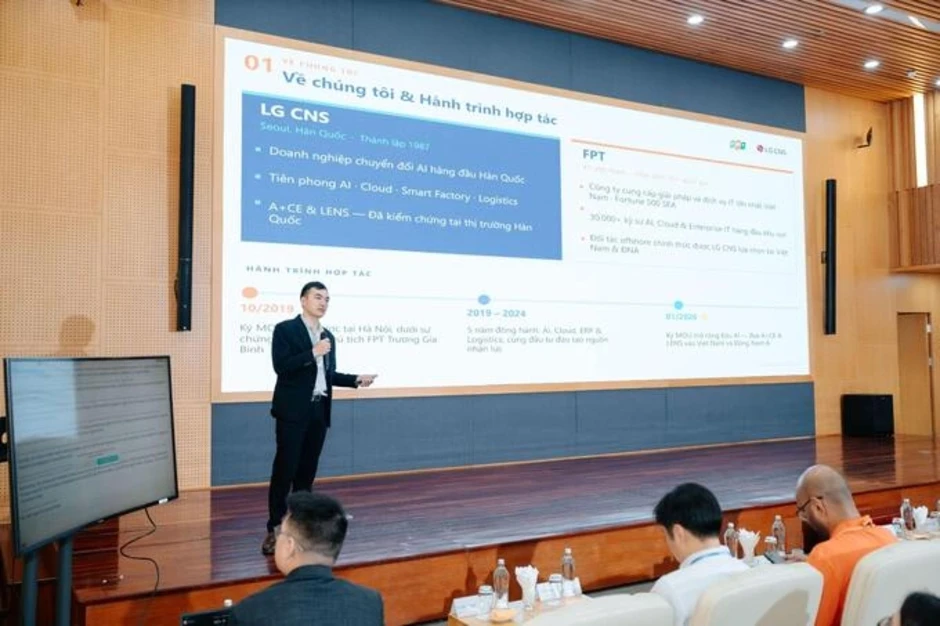 FPT và LG CNS giới thiệu giải pháp AI đào tạo nhân sự FPT và LG CNS giới thiệu giải pháp AI đào tạo nhân sự