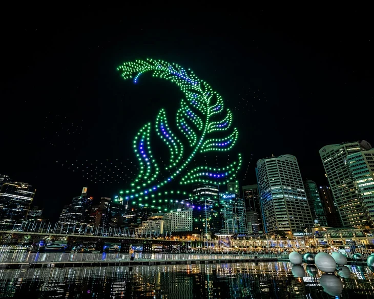 Gần 90 chiếc drone 'rụng như mưa' tại lễ hội Vivid Sydney Gần 90 chiếc drone 'rụng như mưa' tại lễ hội Vivid Sydney