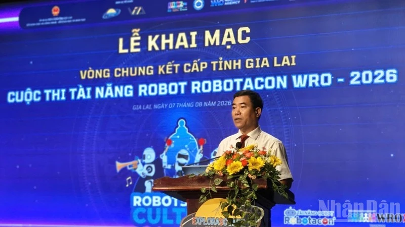 Gia Lai: 107 đội thi tranh tài vòng chung kết cấp tỉnh cuộc thi Robotacon Wro 2026