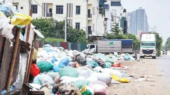 Giảm phát thải khí mê-tan từ chất thải