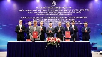 Hà Nội đẩy mạnh hợp tác chiến lược phát triển chính quyền số và thành phố AI