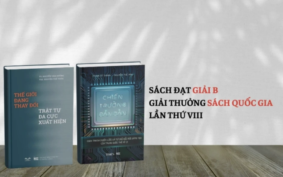 Hai cuốn sách về bán dẫn và trật tự thế giới đạt giải Sách Quốc gia Hai cuốn sách về bán dẫn và trật tự thế giới đạt giải Sách Quốc gia