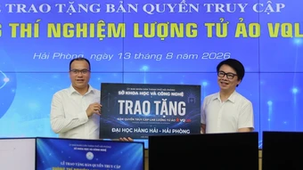 Hải Phòng trang bị phòng thí nghiệm lượng tử ảo cho 4 trường đại học - Báo TinVina