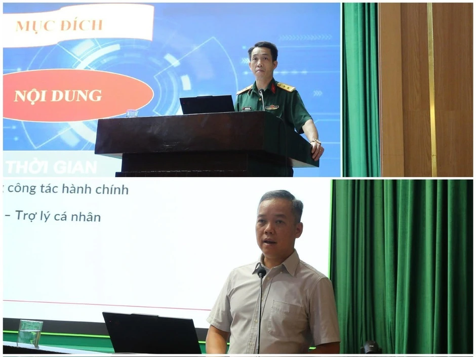 Học viện Quân y nâng cao kỹ năng sử dụng AI cho cán bộ, nhân viên và học viên Học viện Quân y nâng cao kỹ năng sử dụng AI cho cán bộ, nhân viên và học viên