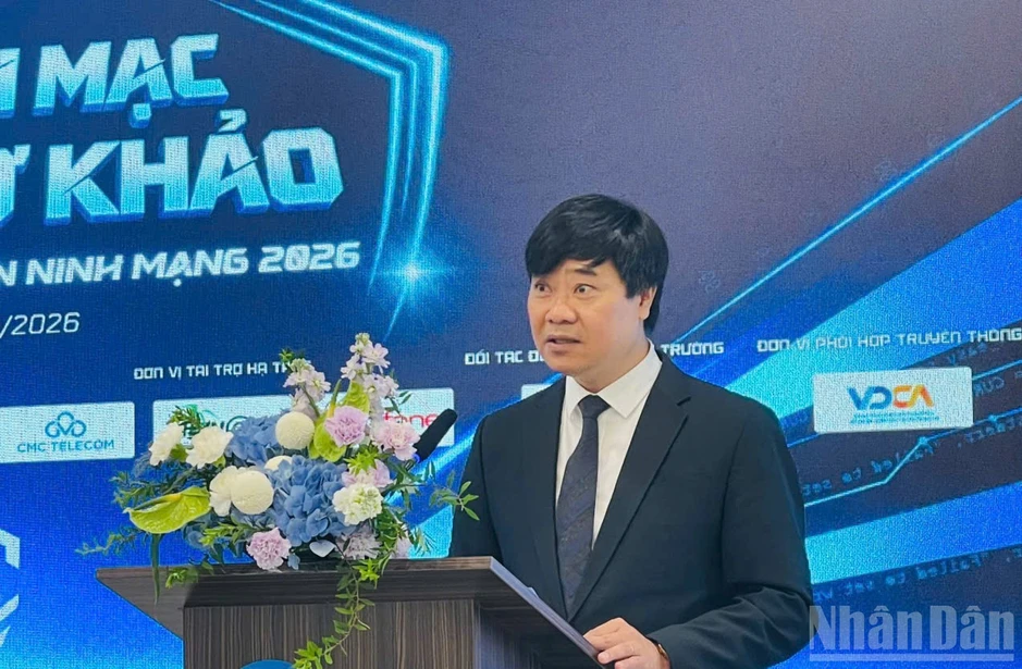 Hơn 330 đội thi tranh tài tại Cuộc thi sinh viên An ninh mạng năm 2026 Hơn 330 đội thi tranh tài tại Cuộc thi sinh viên An ninh mạng năm 2026