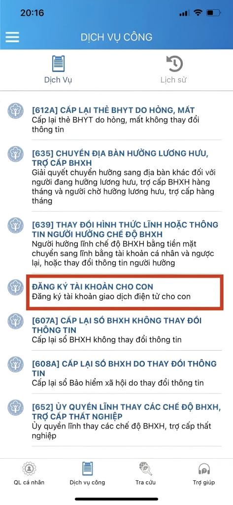 Hướng dẫn thêm thẻ BHYT của con vào VssID năm 2026 cho phụ huynh Hướng dẫn thêm thẻ BHYT của con vào VssID năm 2026 cho phụ huynh