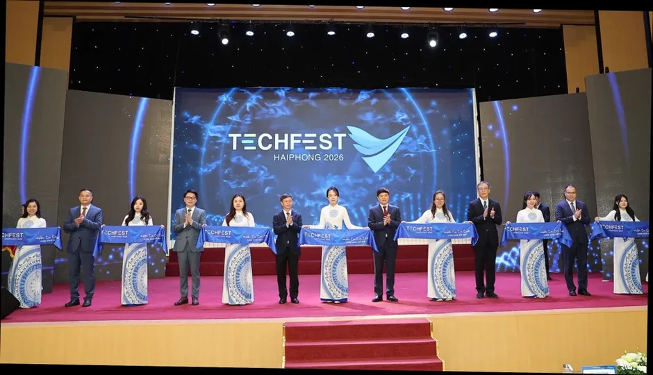 Khai mạc Techfest HaiPhong 2026 với chủ đề “Hội tụ trí tuệ - Vươn khơi đổi mới” Khai mạc Techfest HaiPhong 2026 với chủ đề “Hội tụ trí tuệ - Vươn khơi đổi mới”