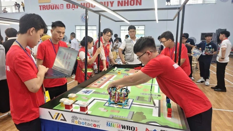 Khai mạc Vòng Chung kết toàn quốc Cuộc thi tài năng Robotacon Wro 2026 Khai mạc Vòng Chung kết toàn quốc Cuộc thi tài năng Robotacon Wro 2026