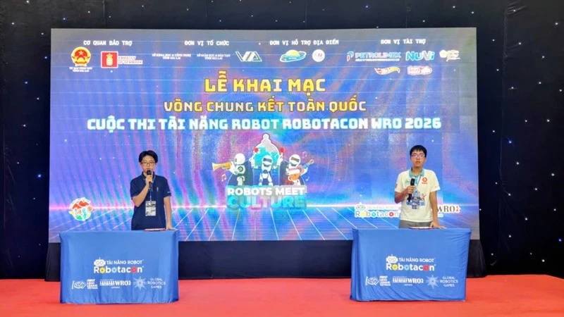 Khai mạc Vòng Chung kết toàn quốc Cuộc thi tài năng Robotacon Wro 2026 Khai mạc Vòng Chung kết toàn quốc Cuộc thi tài năng Robotacon Wro 2026