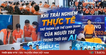 Khi trải nghiệm thực tế trở thành lợi thế cạnh tranh của người trẻ trong thời đại AI