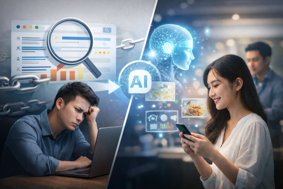 Không cần nhấp link nữa: SEO xoay xở ra sao khi AI chiếm trang tìm kiếm? Không cần nhấp link nữa: SEO xoay xở ra sao khi AI chiếm trang tìm kiếm?