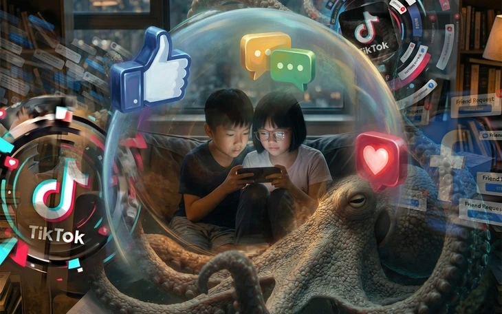 Không thể giao trẻ em cho mạng xã hội: Nhiều trẻ mắc kẹt trong màn hình Không thể giao trẻ em cho mạng xã hội: Nhiều trẻ mắc kẹt trong màn hình