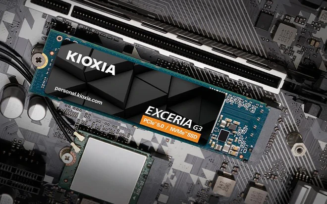KIOXIA EXCERIA G3 NVMe: "Dân chủ hóa" chuẩn PCIe 5.0 và cuộc đổi ngôi tốc độ 10.000 MB/s KIOXIA EXCERIA G3 NVMe: "Dân chủ hóa" chuẩn PCIe 5.0 và cuộc đổi ngôi tốc độ 10.000 MB/s