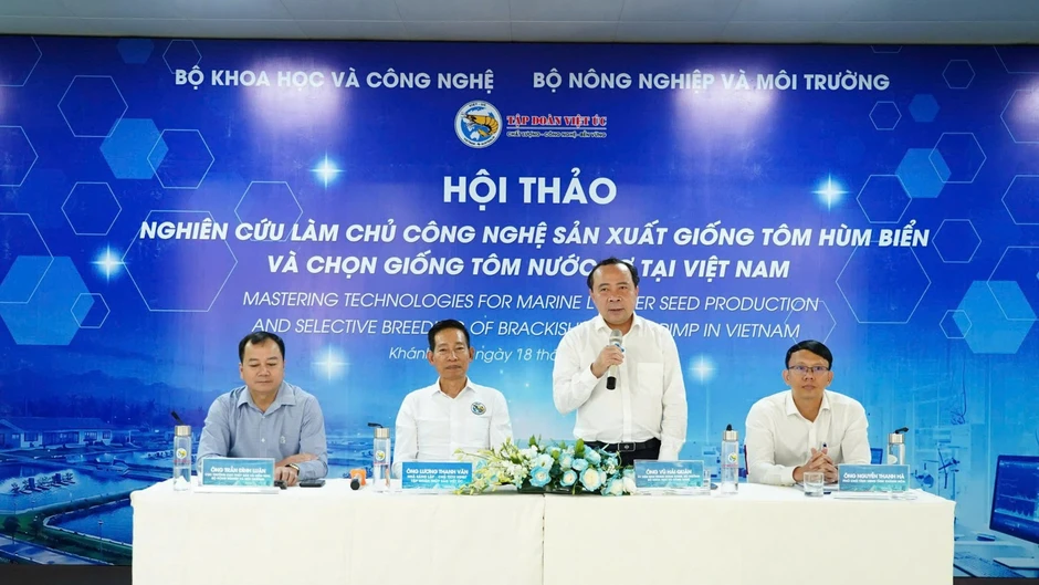 Làm chủ công nghệ sản xuất giống tôm tại Việt Nam Làm chủ công nghệ sản xuất giống tôm tại Việt Nam