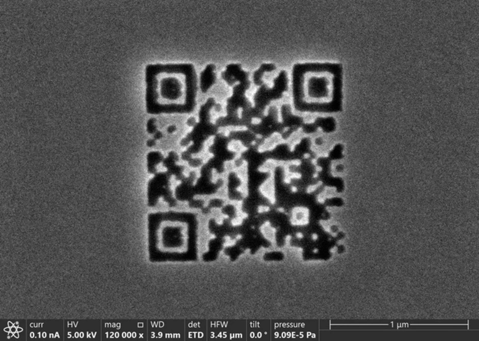 Mã QR nhỏ nhất thế giới: Nhỏ hơn vi khuẩn, mắt thường 'bó tay' Mã QR nhỏ nhất thế giới: Nhỏ hơn vi khuẩn, mắt thường 'bó tay'