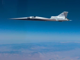 Máy bay siêu thanh của NASA đạt tốc độ 1.482 km/h