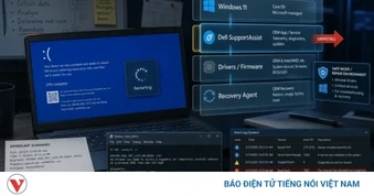 Máy tính Dell tự khởi động lại liên tục khiến người dùng hoang mang
