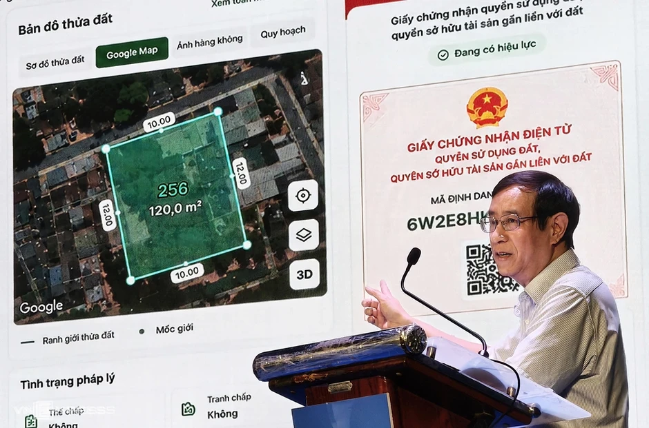 Mỗi mảnh đất sẽ có 'sổ đỏ điện tử' gắn với mã định danh Mỗi mảnh đất sẽ có 'sổ đỏ điện tử' gắn với mã định danh