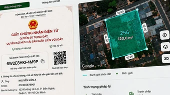 Mỗi mảnh đất sẽ có 'sổ đỏ điện tử' gắn với mã định danh