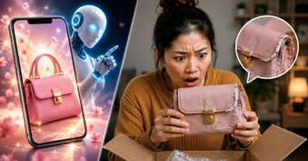Ngớ người khi nhận hàng vì tin vào quảng cáo AI
