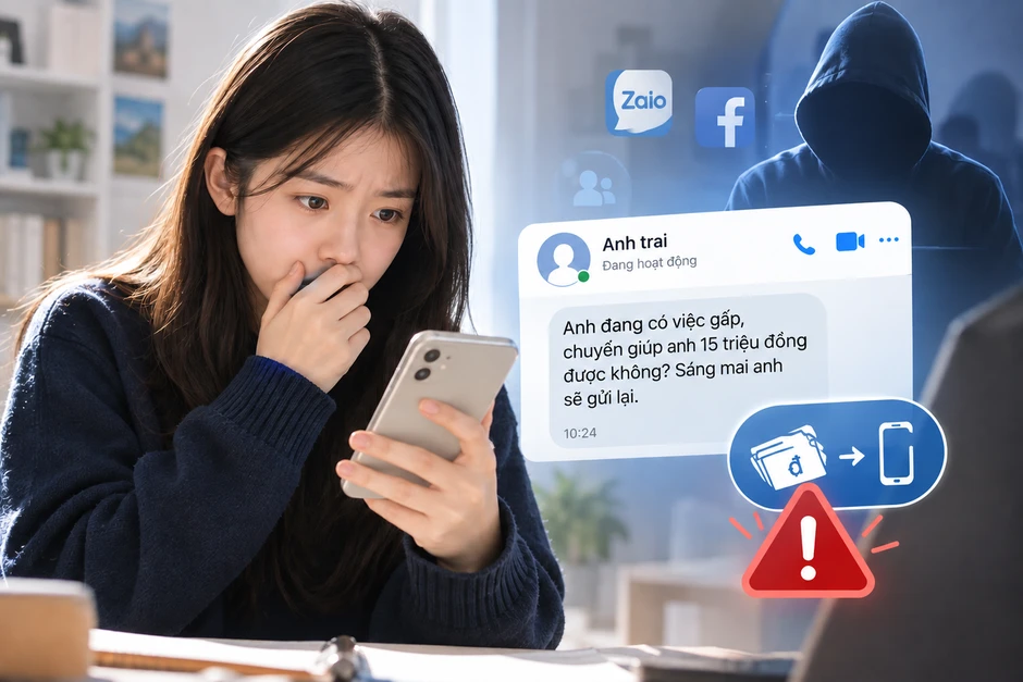 Nhận tin nhắn vay tiền từ chính tài khoản người quen: Cẩn thận “bẫy” lừa đảo