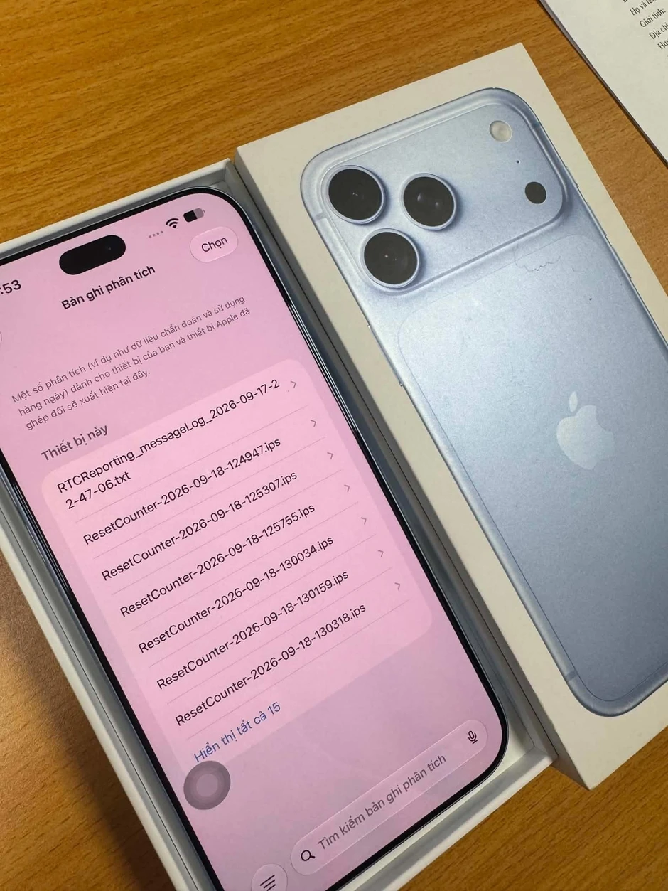 Niềm vui ngắn chẳng tày gang: iPhone 18 Pro Max mới tinh vừa mua ngay ngày đầu mở bán, về đã xuất hiện lỗi lạ Niềm vui ngắn chẳng tày gang: iPhone 18 Pro Max mới tinh vừa mua ngay ngày đầu mở bán, về đã xuất hiện lỗi lạ