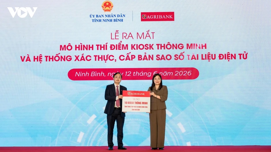 Ninh Bình thí điểm 10 Trạm dịch vụ công số, đưa tiện ích số đến gần người dân Ninh Bình thí điểm 10 Trạm dịch vụ công số, đưa tiện ích số đến gần người dân