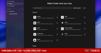 OpenAI bổ sung plugin, mở rộng Codex vượt lập trình