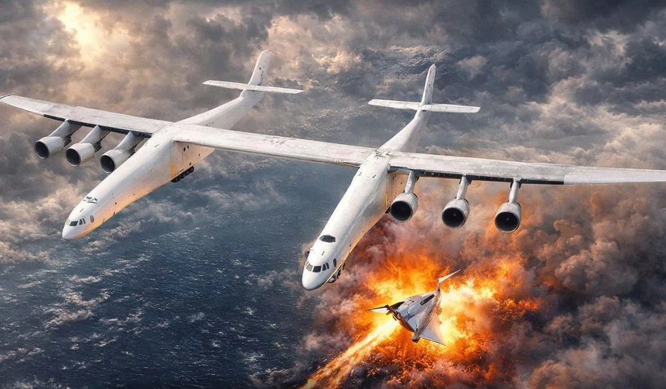 Phát hiện một máy bay sải cánh vượt Boeing 747: Dài hơn một sân bóng đá, nặng gần 590 tấn, thực hiện nhiệm vụ đặc biệt Phát hiện một máy bay sải cánh vượt Boeing 747: Dài hơn một sân bóng đá, nặng gần 590 tấn, thực hiện nhiệm vụ đặc biệt
