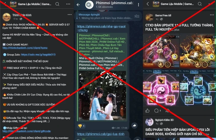 Phim, game lậu chuyển sang hội kín Telegram, Facebook sau các đợt siết bản quyền Phim, game lậu chuyển sang hội kín Telegram, Facebook sau các đợt siết bản quyền