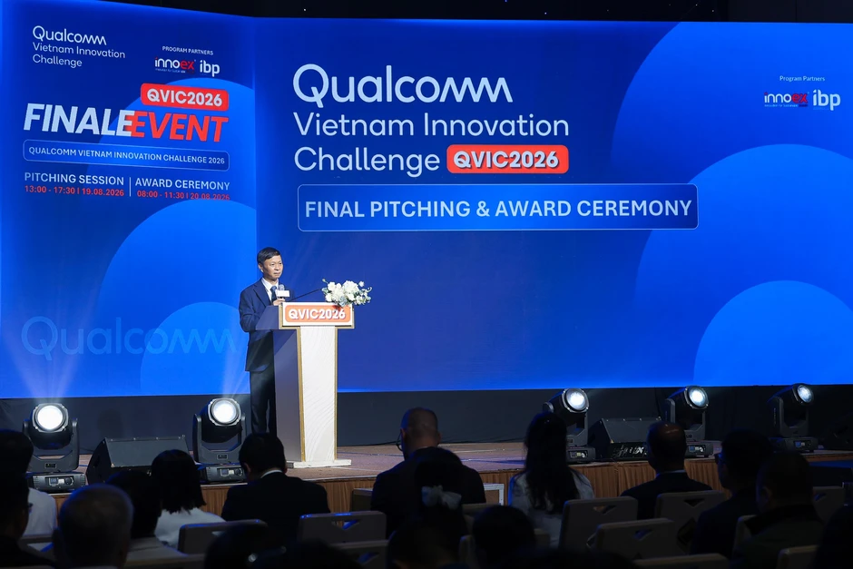 Qualcomm công bố 5 đội đạt giải tại Thử thách đổi mới sáng tạo Qualcomm Việt Nam - QVIC 2026 Qualcomm công bố 5 đội đạt giải tại Thử thách đổi mới sáng tạo Qualcomm Việt Nam - QVIC 2026