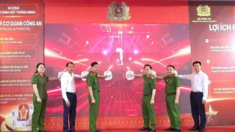 Ra mắt “Trạm Cảnh sát thông minh” ở Thanh Hóa