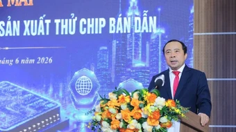 Ra mắt Trung tâm quốc gia Hỗ trợ sản xuất thử chip bán dẫn
